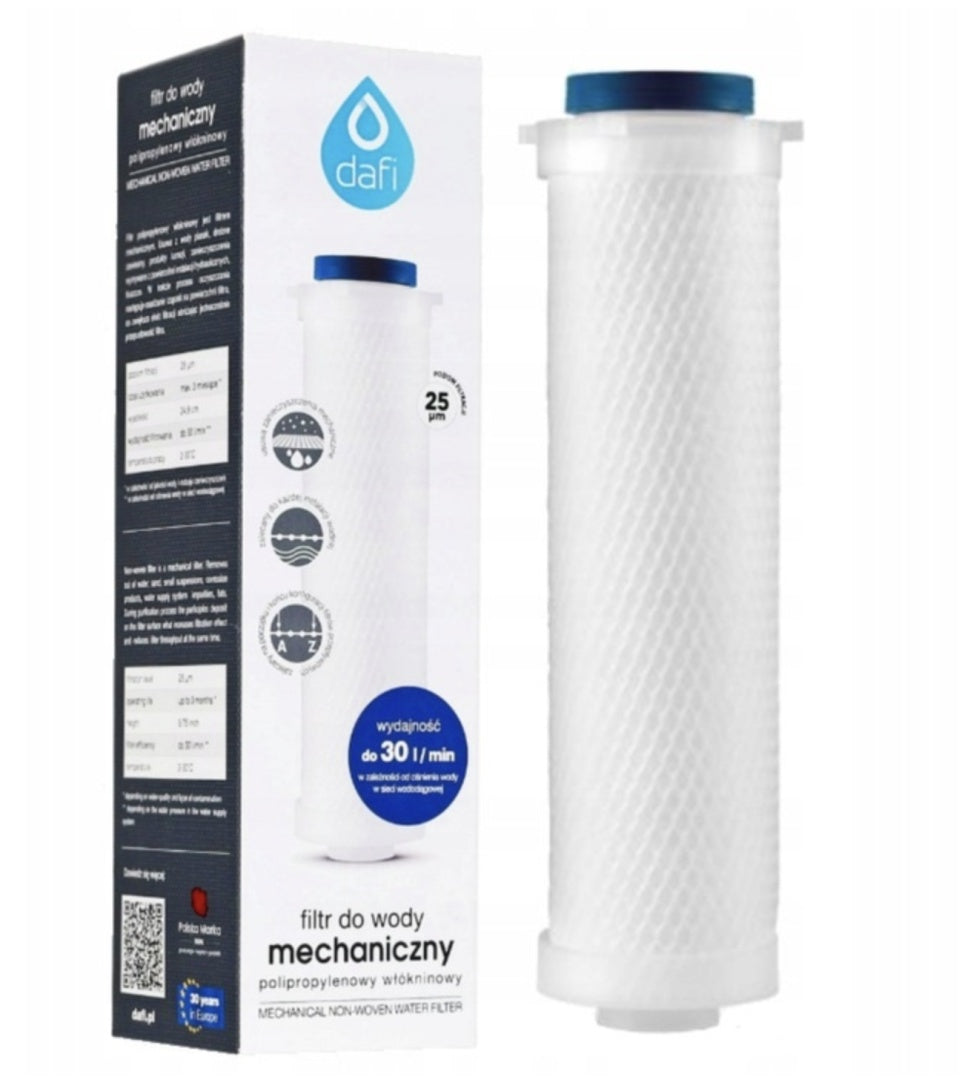 Set of 3 filters EKO DAFI: resin, carbon, polypropylene 25 µm Brand Dafi