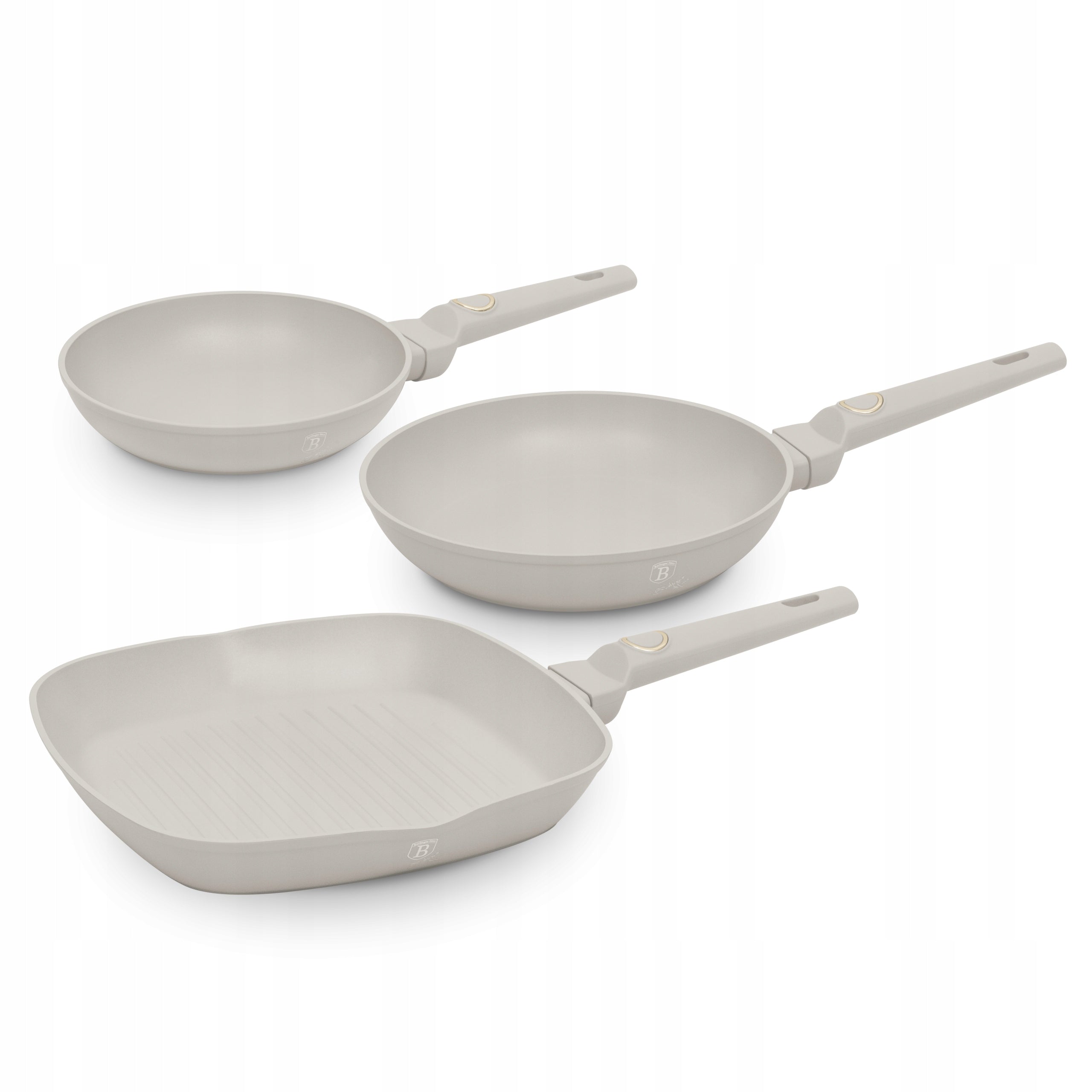 Set of 3 pans BerlingerHaus BH-8079 Sahara Collection