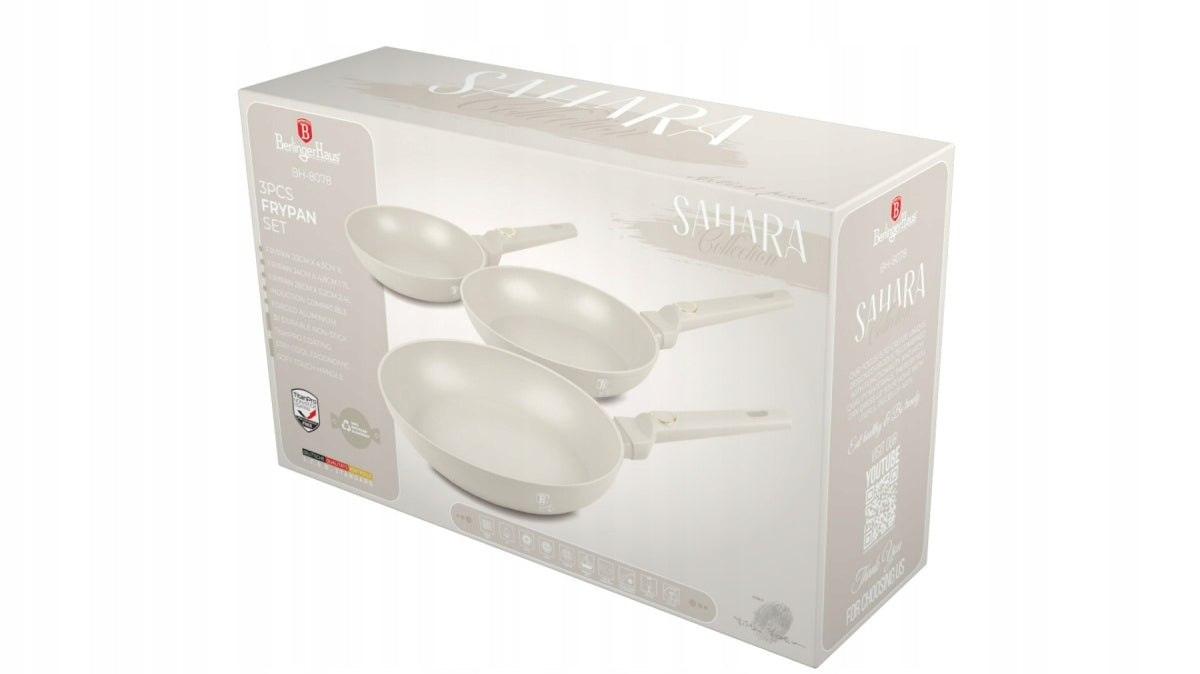 Set of 3 pans BerlingerHaus Sahara BH-8078 Brand Berlinger Haus