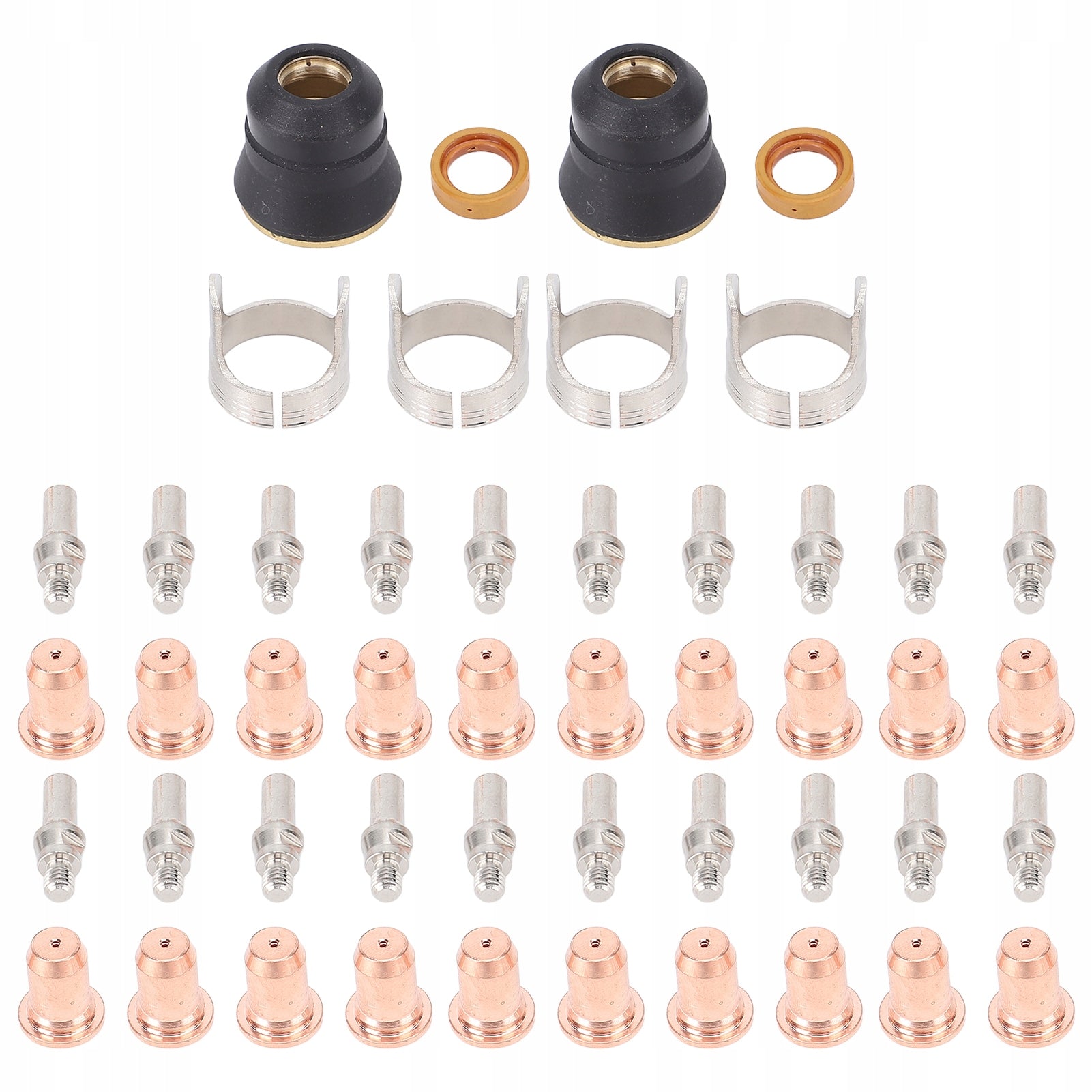 Set of 48pcs Cutting Burner Consumables IPT40 0N Maximum power 1 W