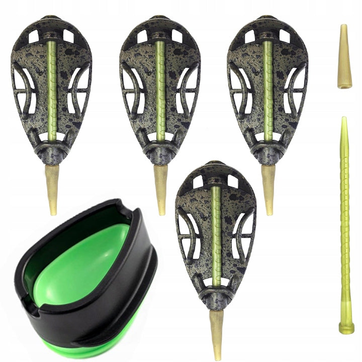 Set of 4x Method Feeder 30g XXL DURA Quick Replacement XXL Mold