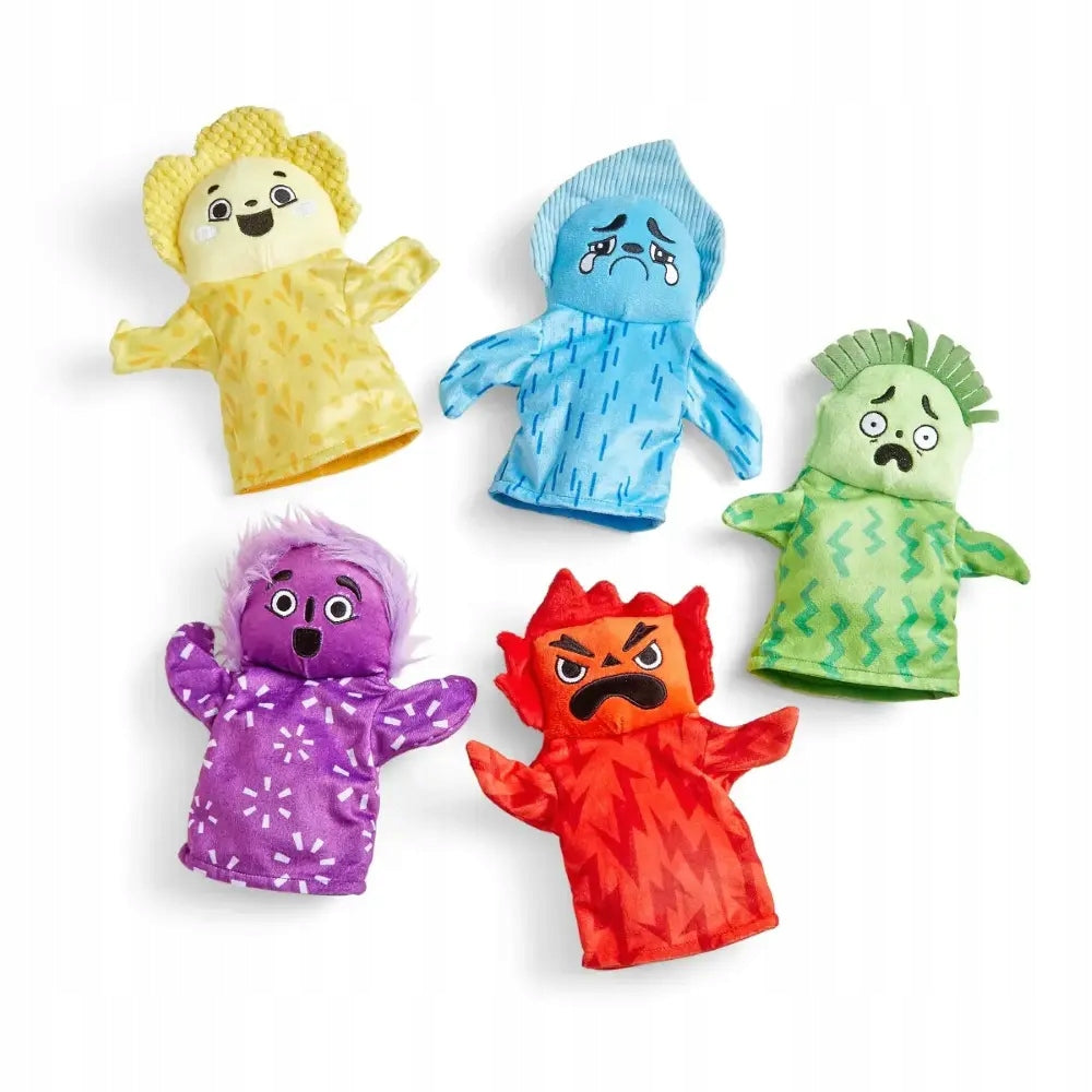 Set of 5 puppets - emotions learning emotions for children Learning Resources