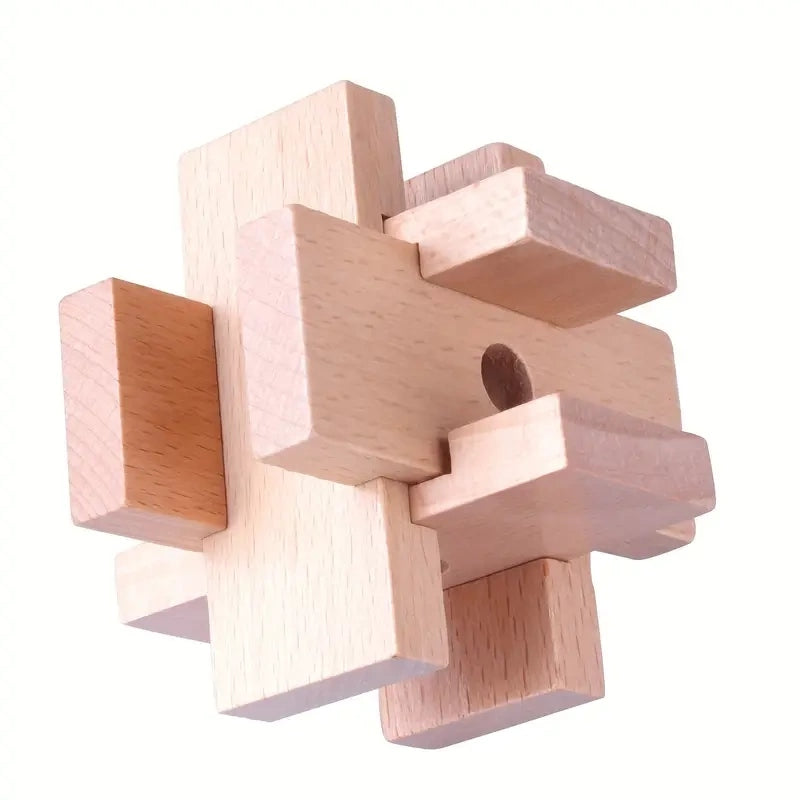 Set of 9 Wooden Puzzles IQ Busters Cube Puzzle Blocks Manufacturer code układanka 9w1 gra Puzzle Dla Dzieci Dorosłych