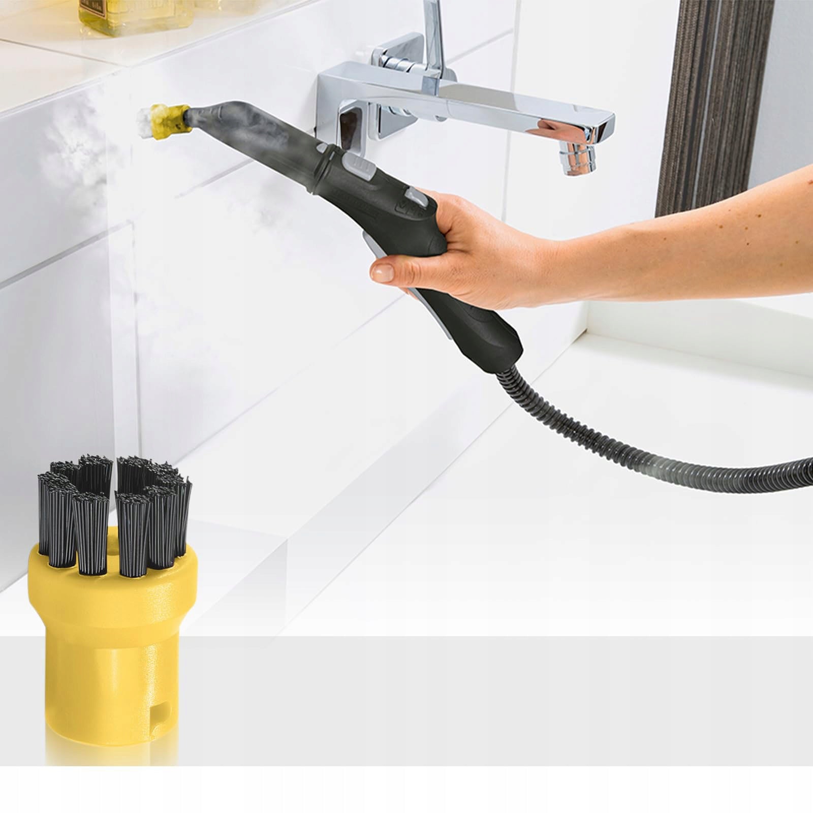Set of BRUSHES 3+3+3 for evaporator Karcher SC 1 2 3 4 5 for grout brush Manufacturer code do parownicy Karcher SC 1 2 3 4 5