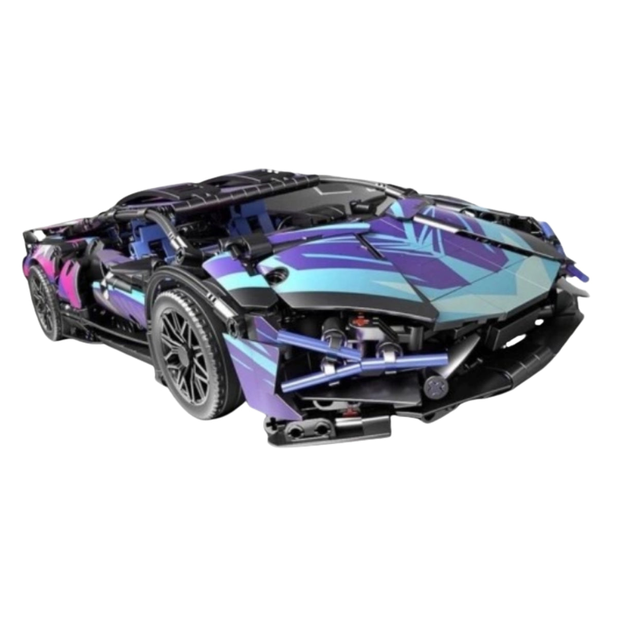 Set of Blocks Building Blocks Sports Car To Build Lamborghini 1314 Manufacturer code JJY