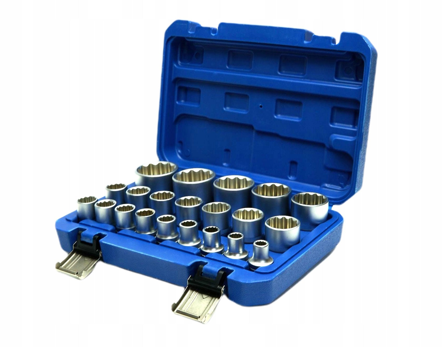 Set of Caps 1/2 12-Angle 8-36mm Socket Wrenches 21el CrV Strong Farys Brand Farys