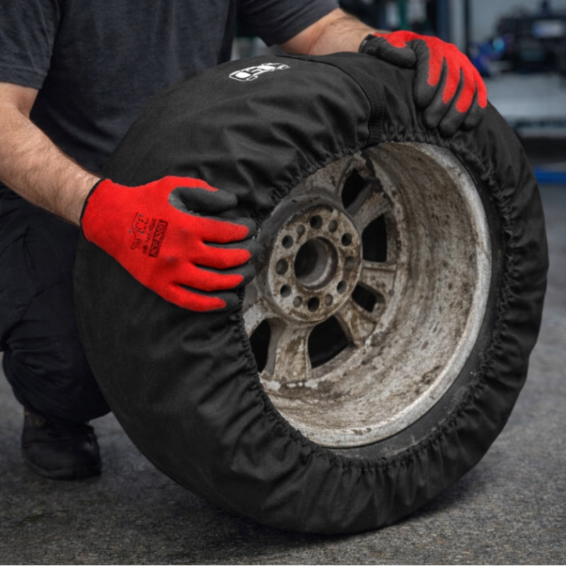Set of Covers Agmi for Wheels and Tires 13-16 Cali Set of 4 Pieces Packaging status original