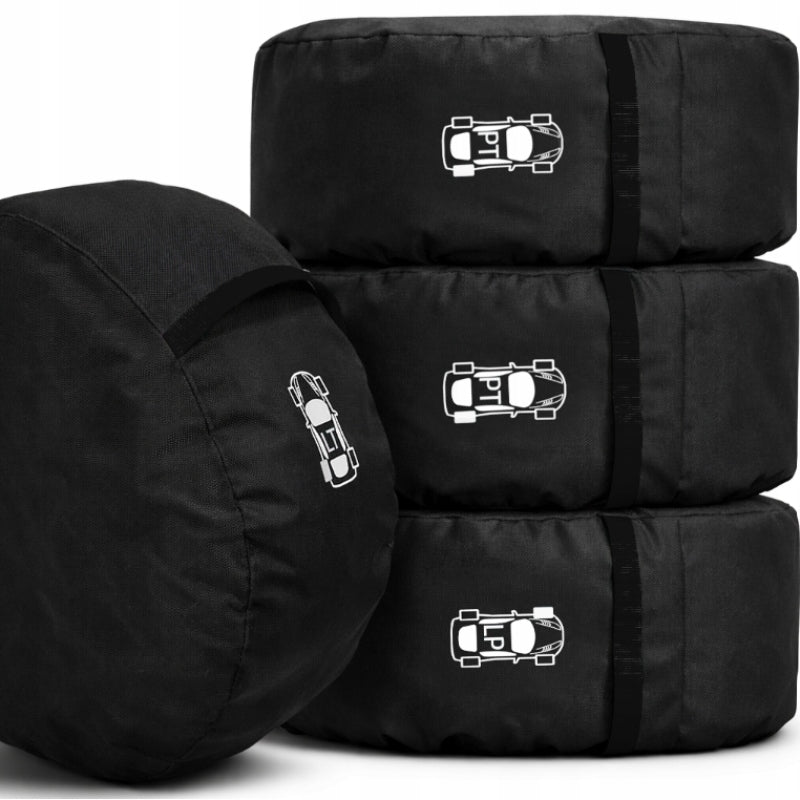 Set of Covers Agmi for Wheels and Tires 13-16 Cali Set of 4 Pieces