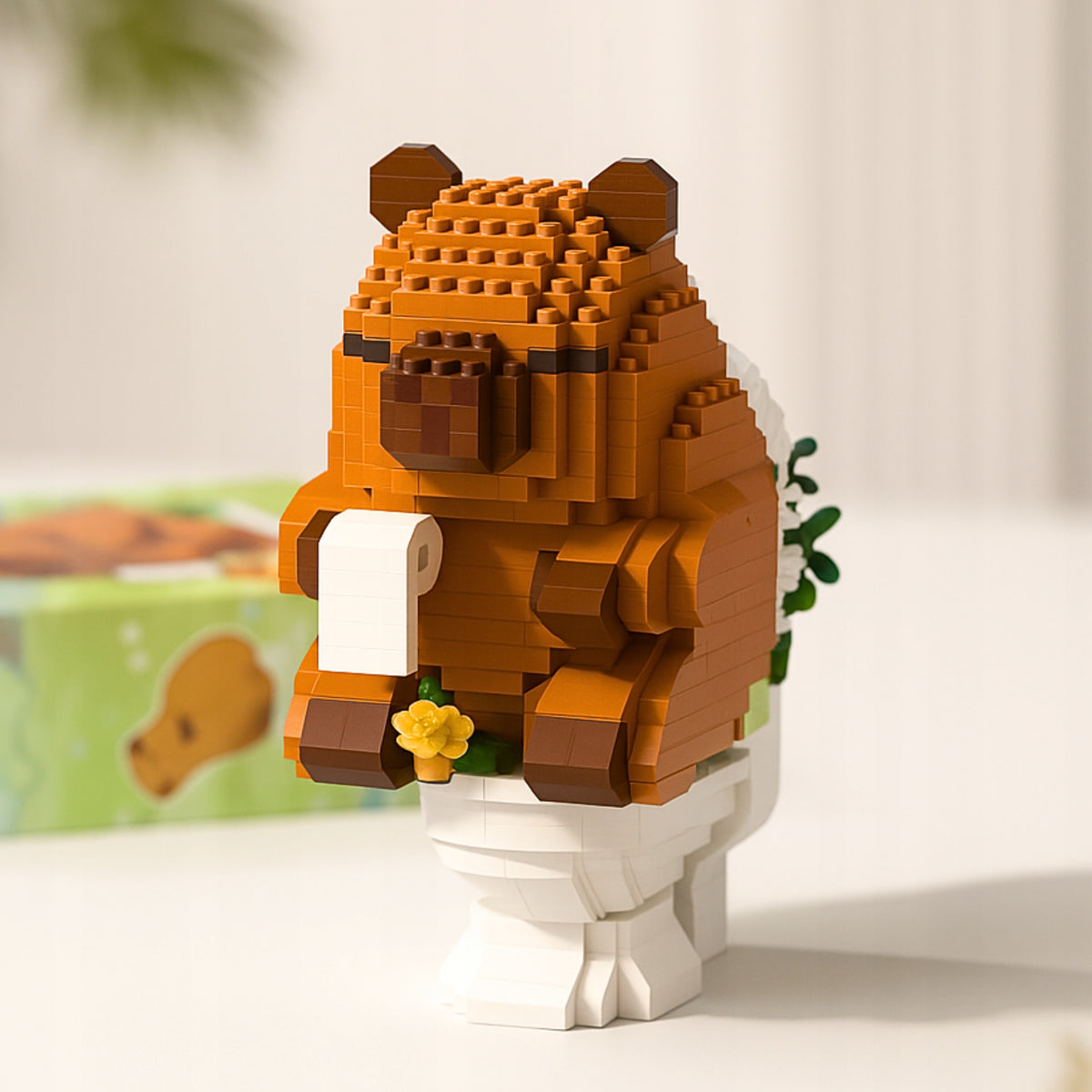 Set of Cupid Blocks Mini Blocks Toilet Paper 610 el. Figurine Brand Skibi Store