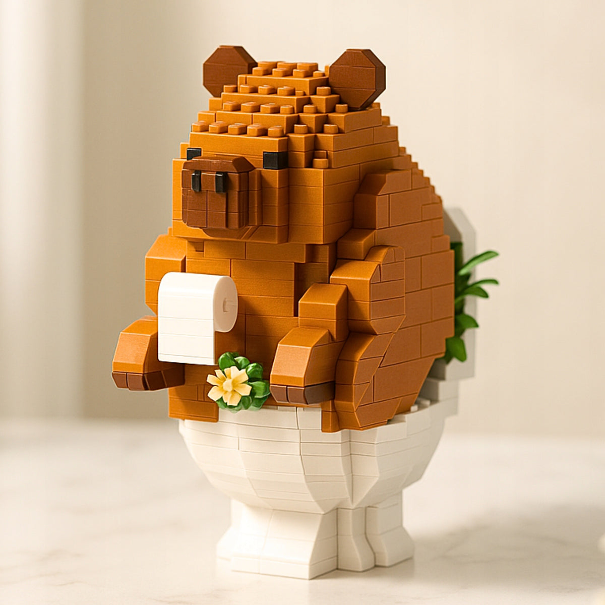 Set of Cupid Blocks Mini Blocks Toilet Paper 610 el. Figurine Packaging status original