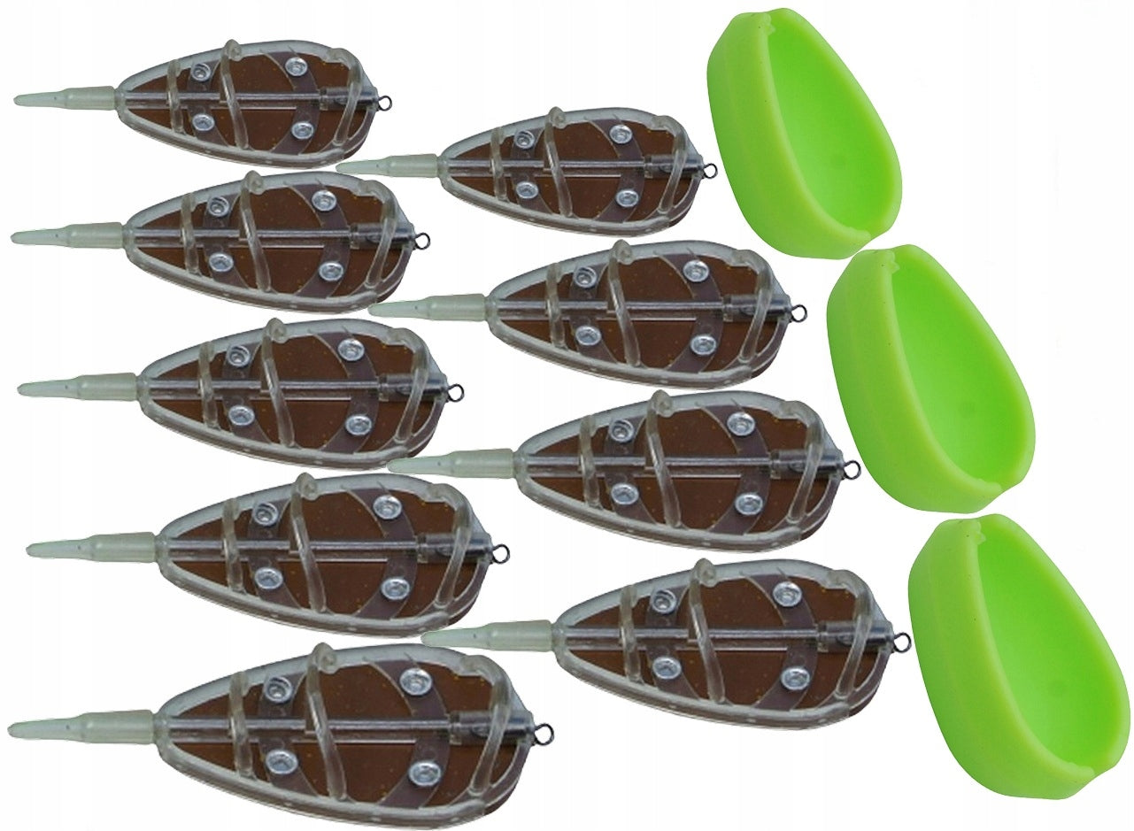 Set of FEEDER 3 x 15g, 20g, 25g + 3 x BASKET Mold Packaging status original