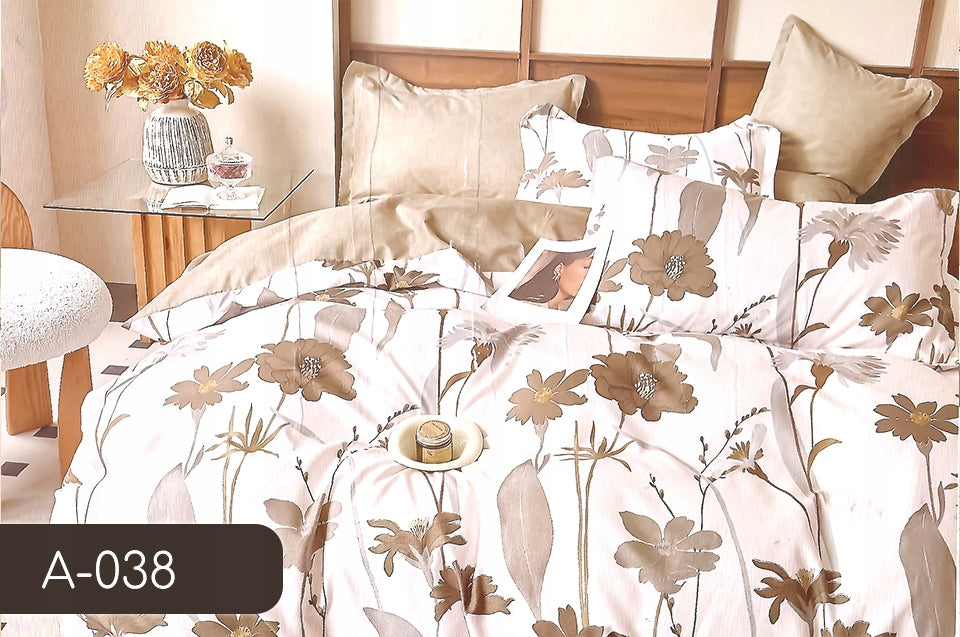 Set of FLANNEL BEDDING 200x220 Linen flannel cotton double-sided Brand no brand