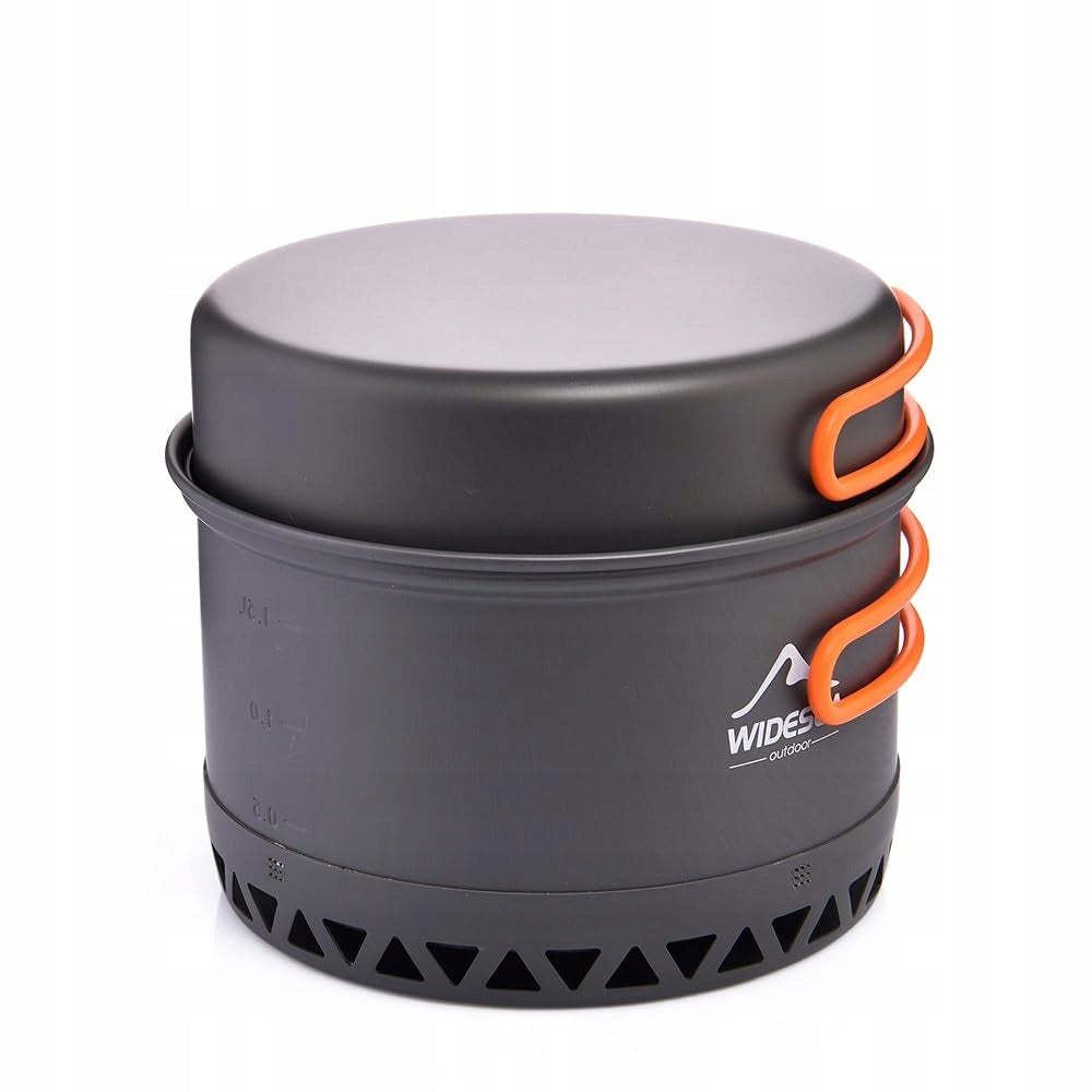 Set of Hiking Pots 1,5L Camping Trekking Bushcraft 390g Brand Widesea