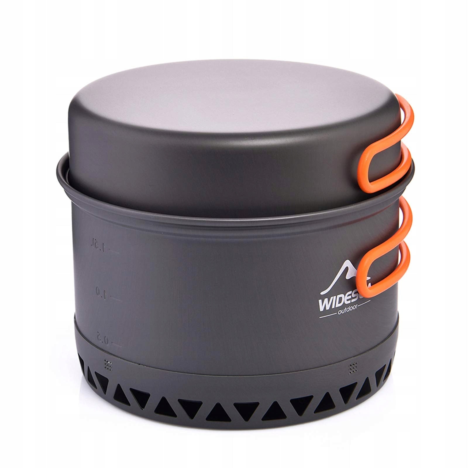 Set of Hiking Pots 1,5L Camping Trekking Bushcraft 390g