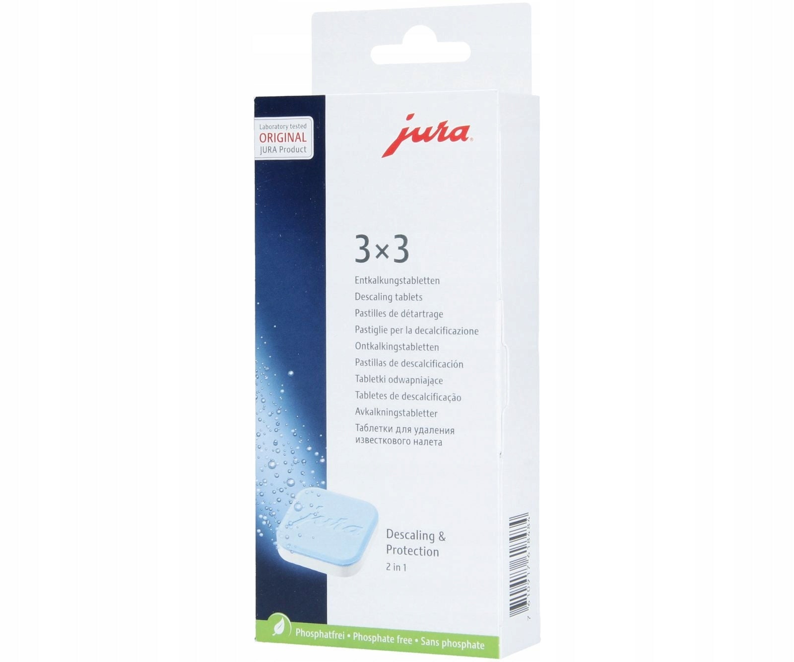 Set of JURA Descaling tablets 9pcs + Cleaning tablets 6pcs Product weight with unit packaging 0 kg