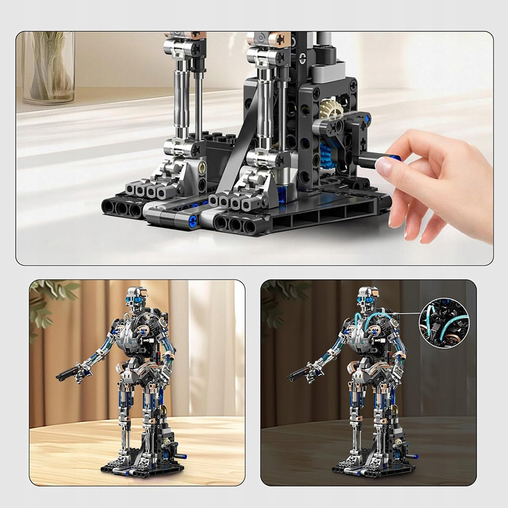 Set of Mechanical Blocks Robot Skeleton 692 parts Learning STEM Fun Packaging status original