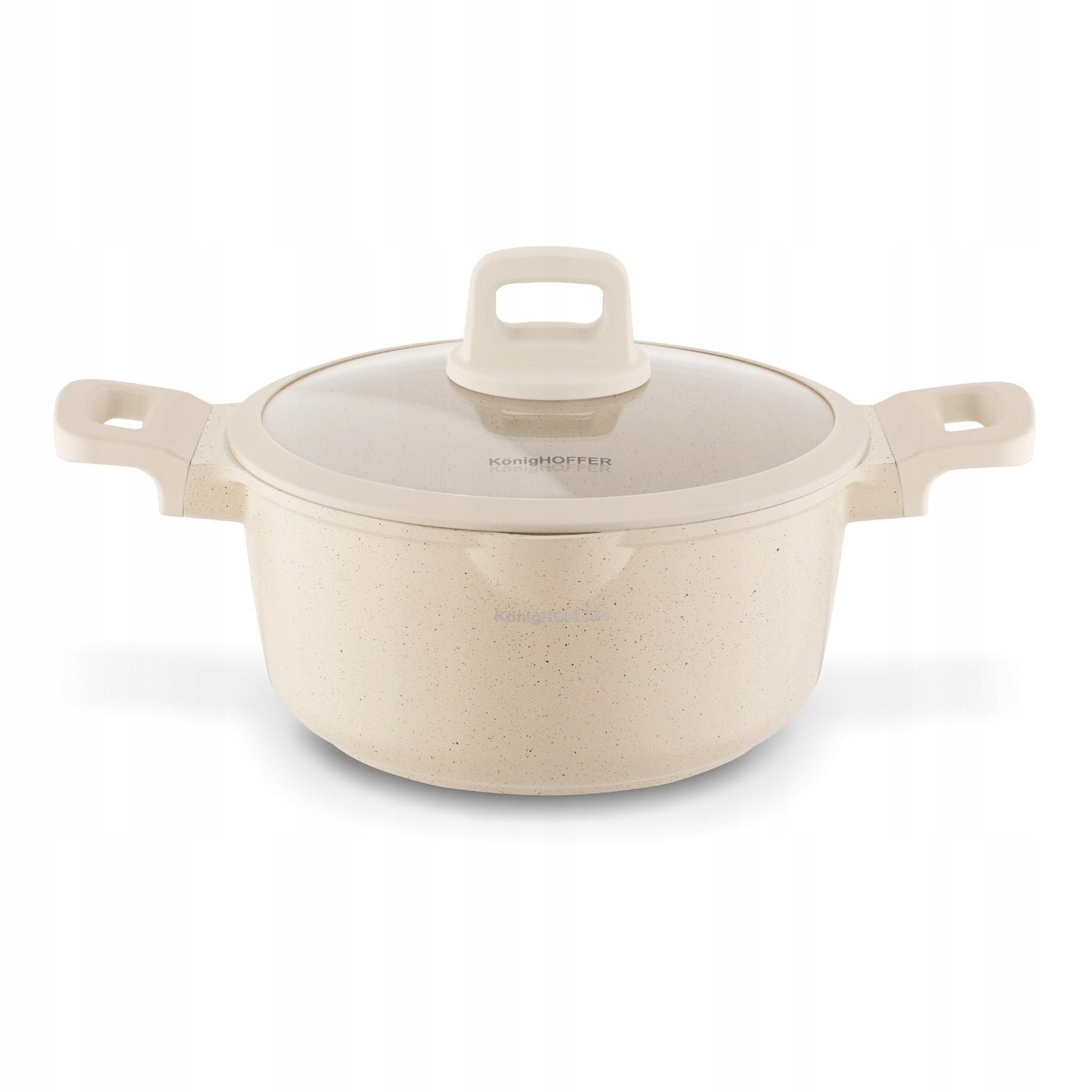 Set of PAN POTS Induction GAS LARGE Konighoffer Creamy Marble 10el Packaging status original