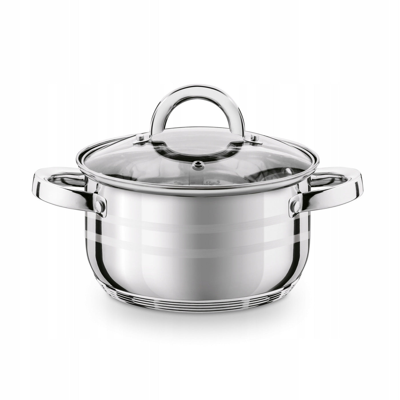 Set of POTS INDUCTION Steel LID KonigHOFFER Zefir 14/16/18/22cm Material stainless steel