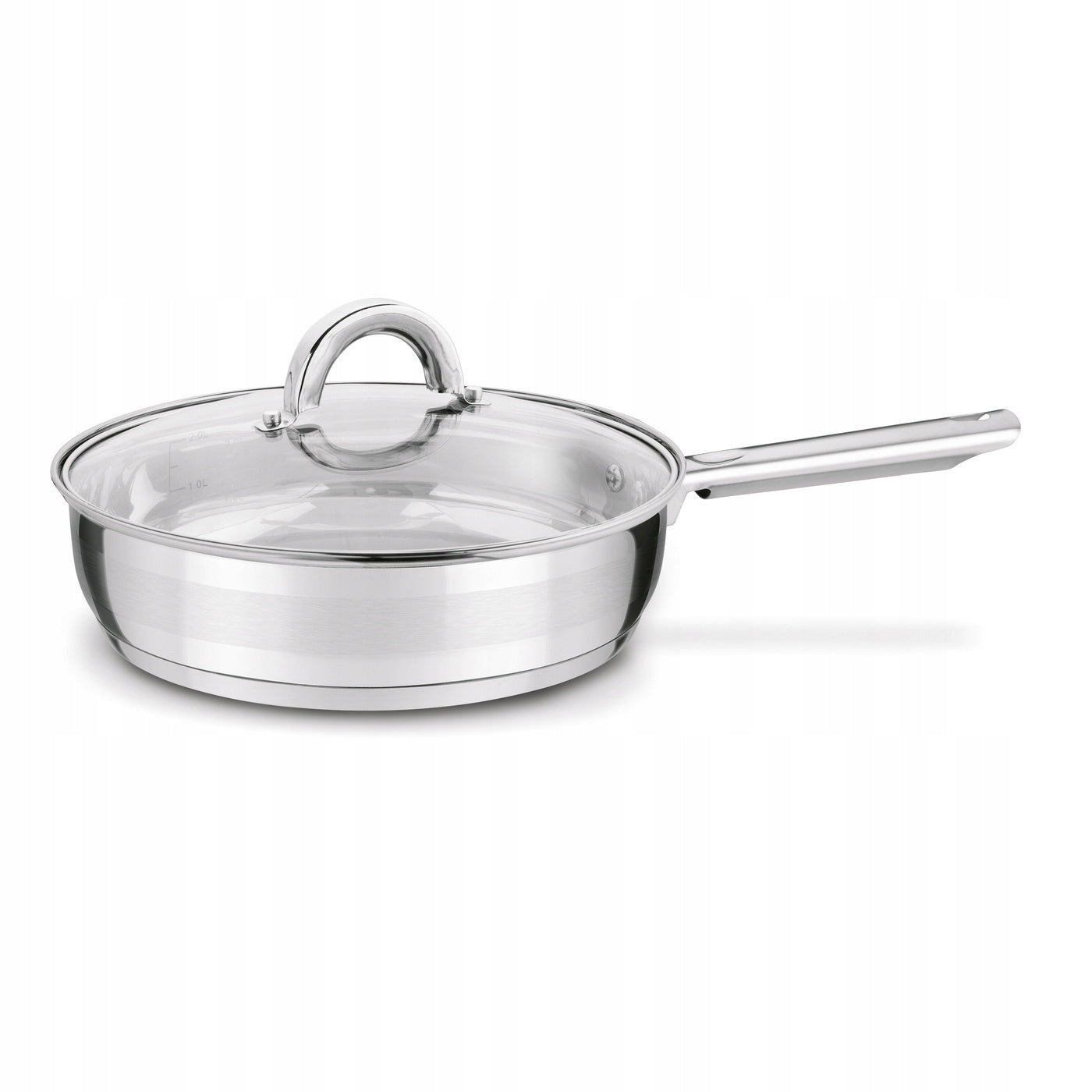 Set of POTS + PAN + SAUCEPAN Lid Induction GAS Tadar Roger 12 el Color silver