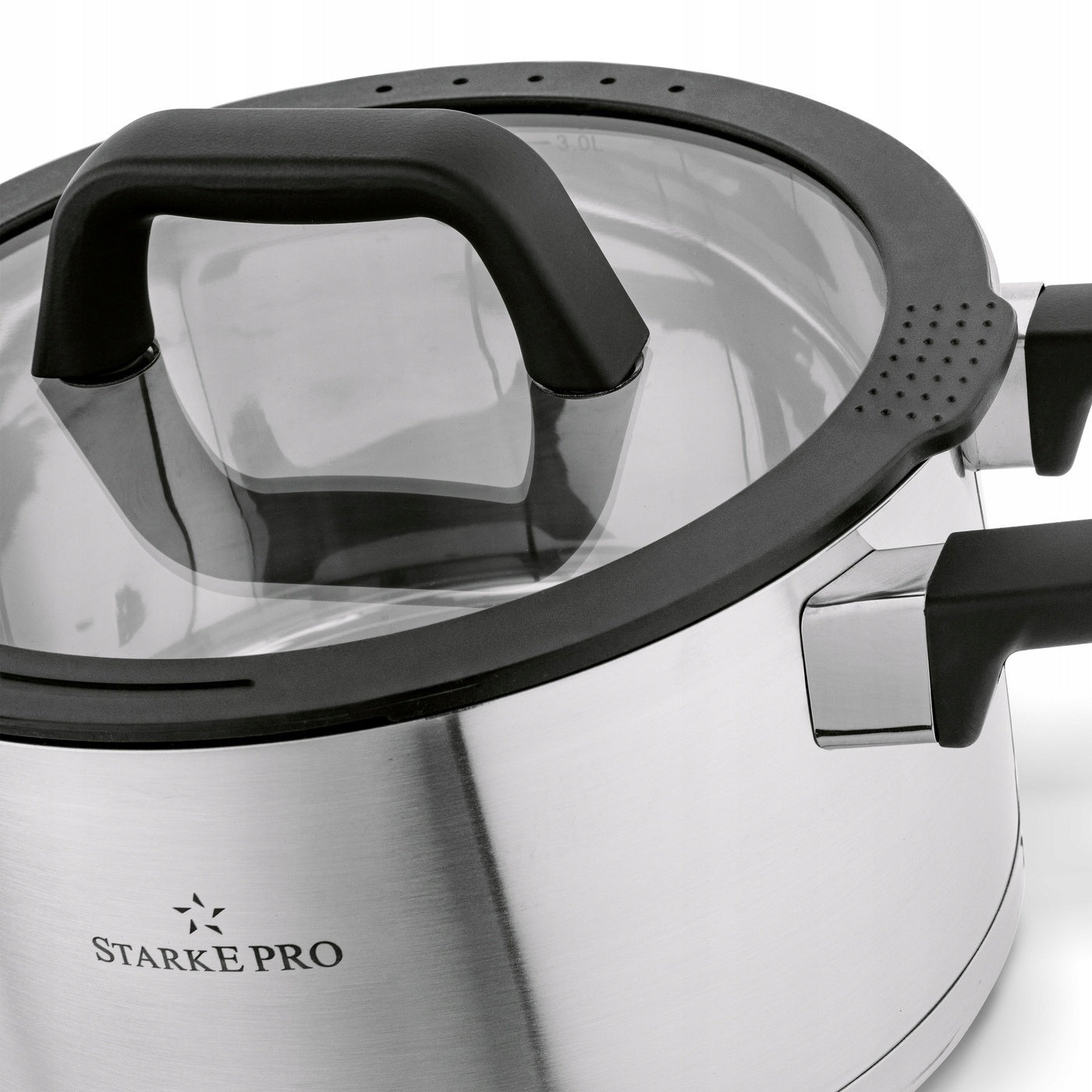 Set of POTS with Lids INDUCTION Gas Set Starke Pro Rigor 8 el Additional information dishwasher safe suitable for ceramic cooker suitable for electric cooker suitable for gas cooker suitable for induction cooker