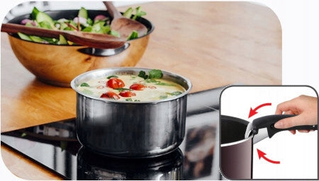 Set of Pan Pots Tefal Ingenio Emotion L897SJ04 Stainless Steel 20 el Manufacturer code L897SJ04