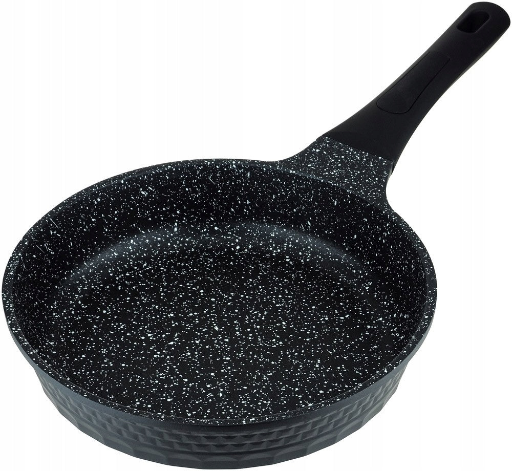 Set of Pots Edenberg EB-5649 Forged Aluminium 10el. BLACK COATING MARBLE Line EDENBERG EB-9186