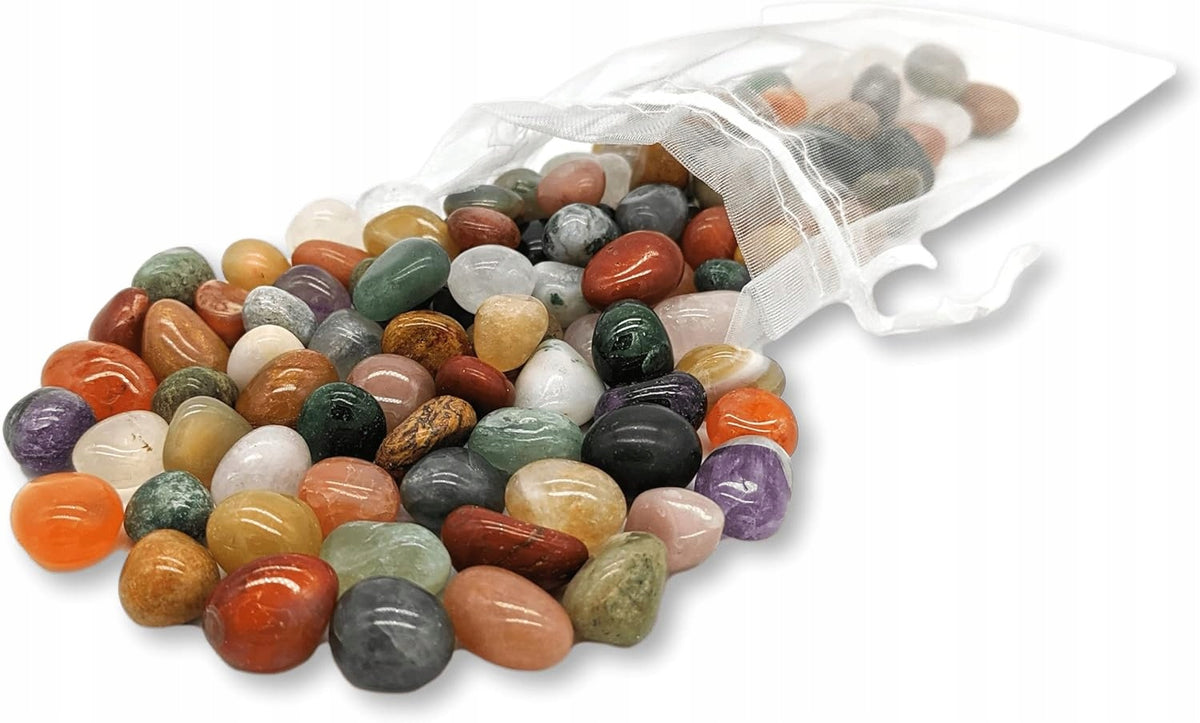 Set of Real Minerals Stones Crystals in Bag Geology Diamonds Brand no brand