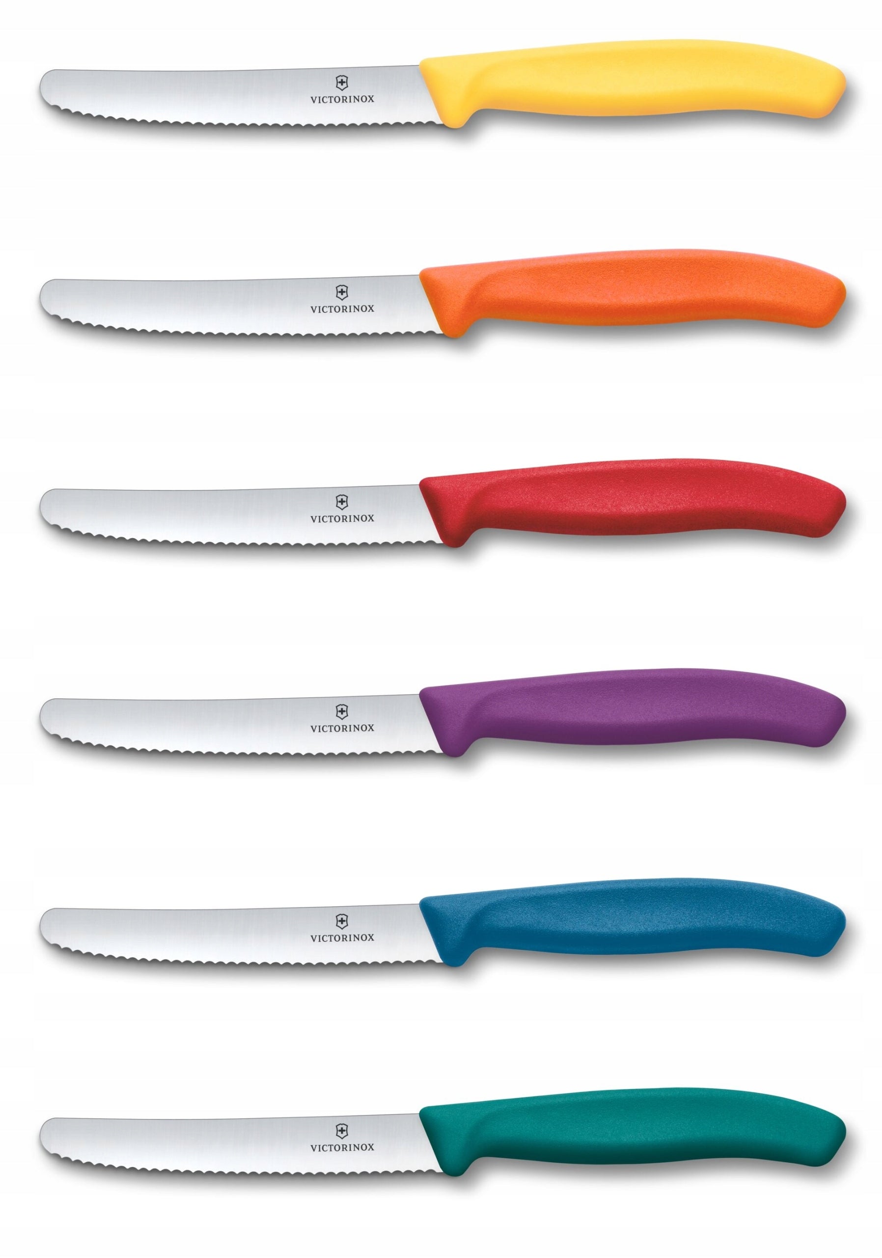 Set of SIX knives in a box Victorinox Swiss Classic 6 colors 6.7836.6C Manufacturer code 6.7836.6C1