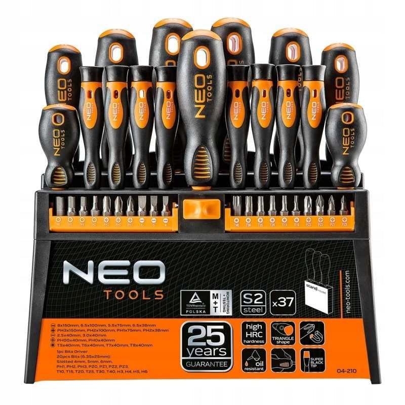 Set of Screwdrivers and Screwdriver Tips, 37 Pcs. Packaging status original