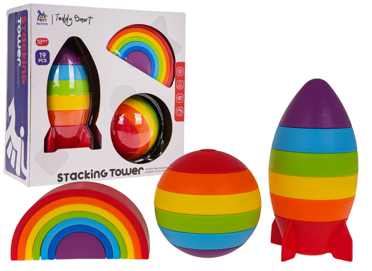 Set of Sensory Toys 19pcs. Brand Ramiz