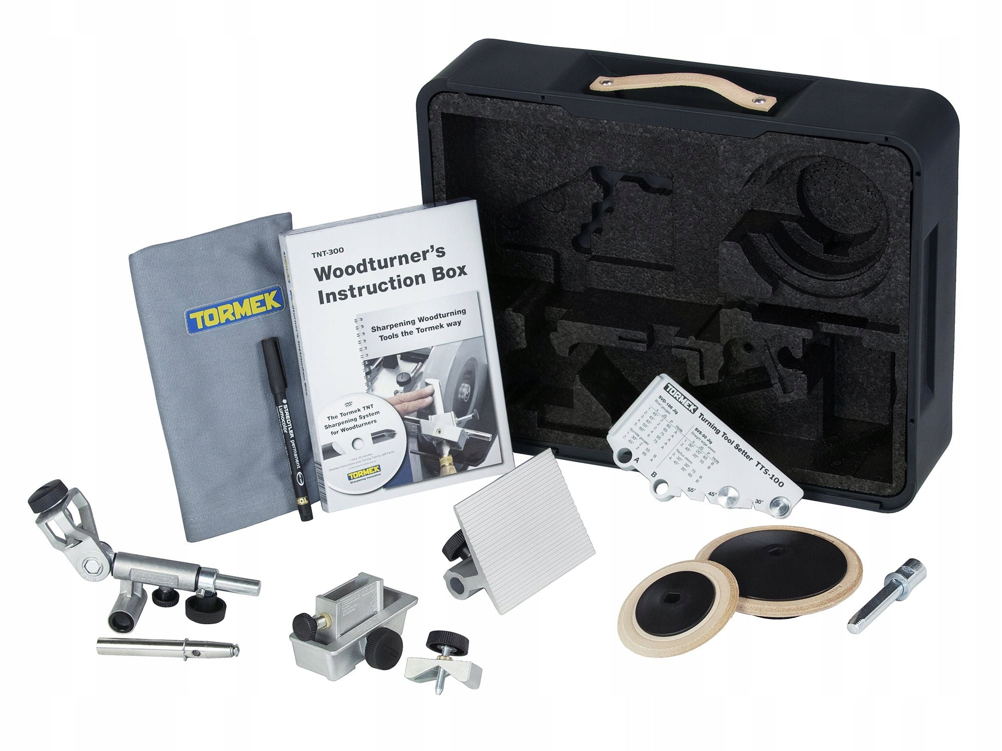 Set of attachments for sharpening chisels and turning knives Tormek TNT-808