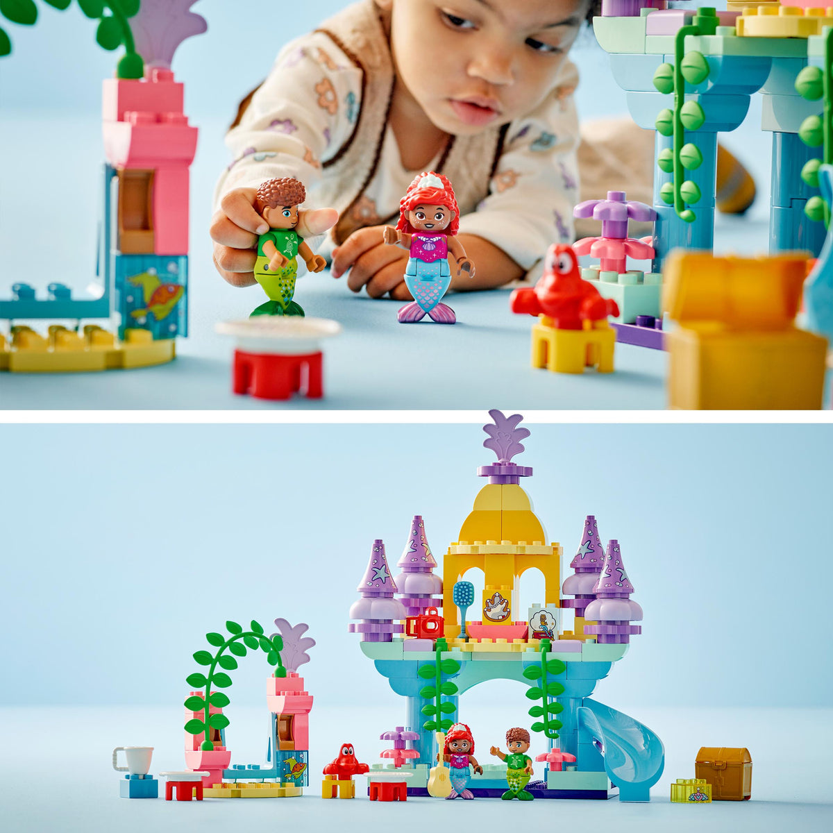 Set of blocks LEGO DUPLO 10435 Magic underwater palace Arielki 2+ Packaging status original