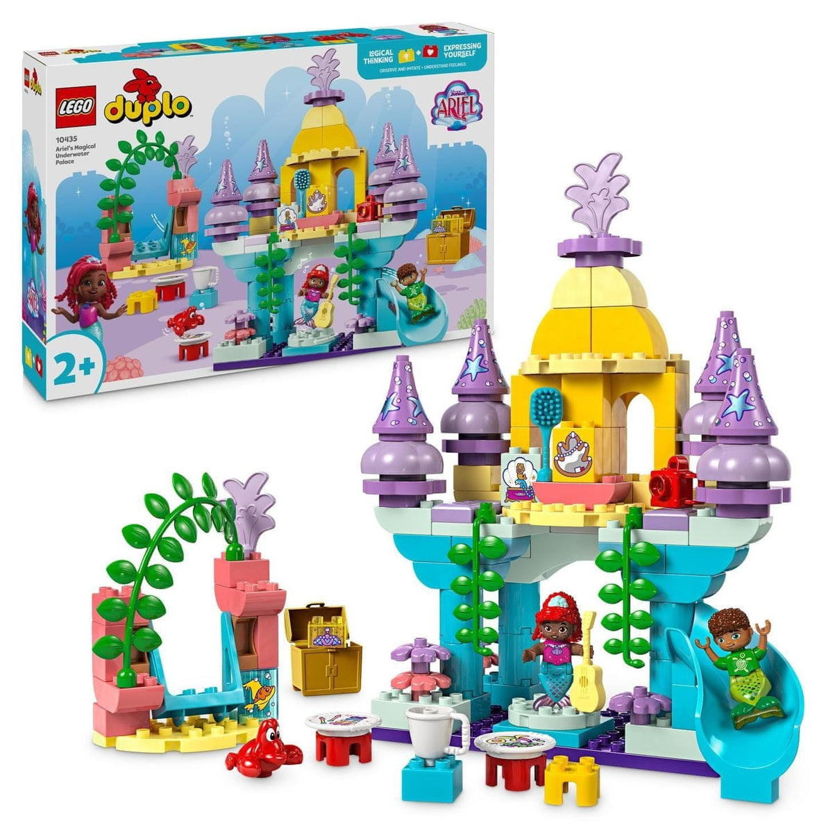 Set of blocks LEGO DUPLO 10435 Magic underwater palace Arielki 2+