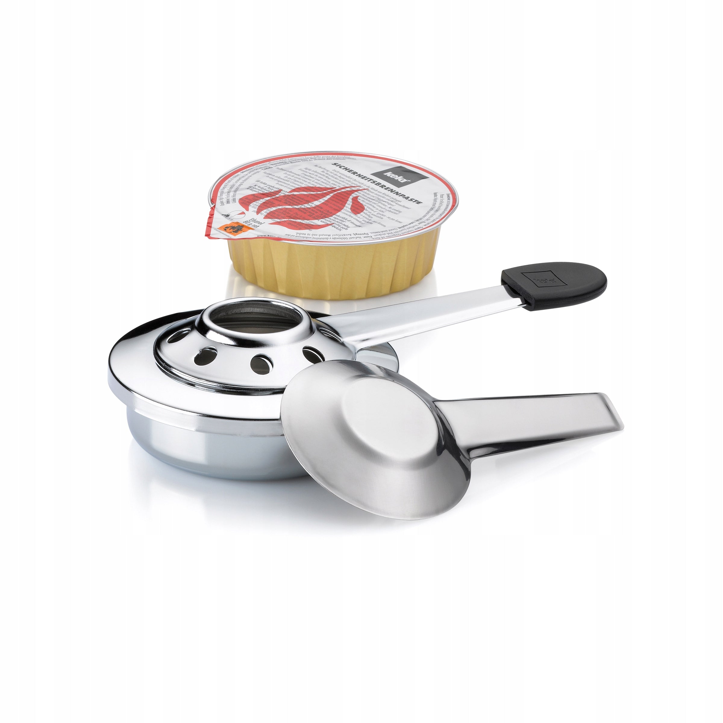 Set of burner + fondue paste VULCANO 2 pcs. Packaging status original