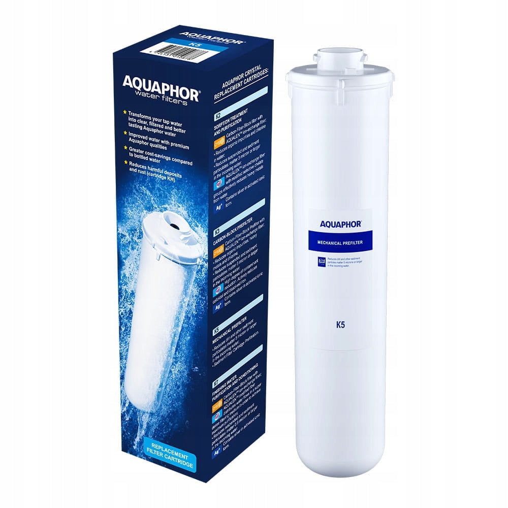 Set of cartridges AQUAPHOR K5 K2 K7 for water filter Crystal A set of 3 Model Cristal H