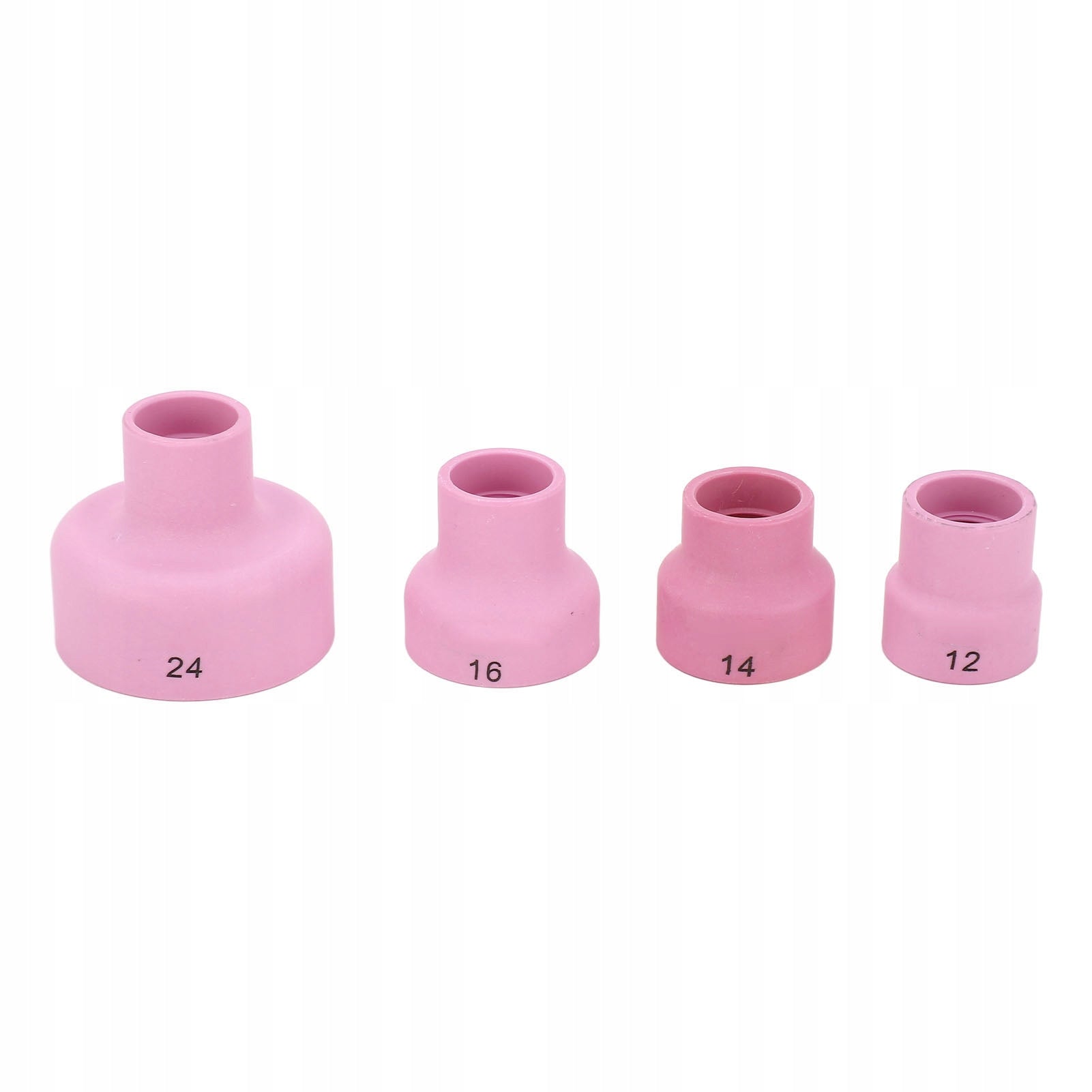 Set of ceramic mugs TIG 12 #14 #16 #24 #2,4 mm Center bore 4A Brand no brand