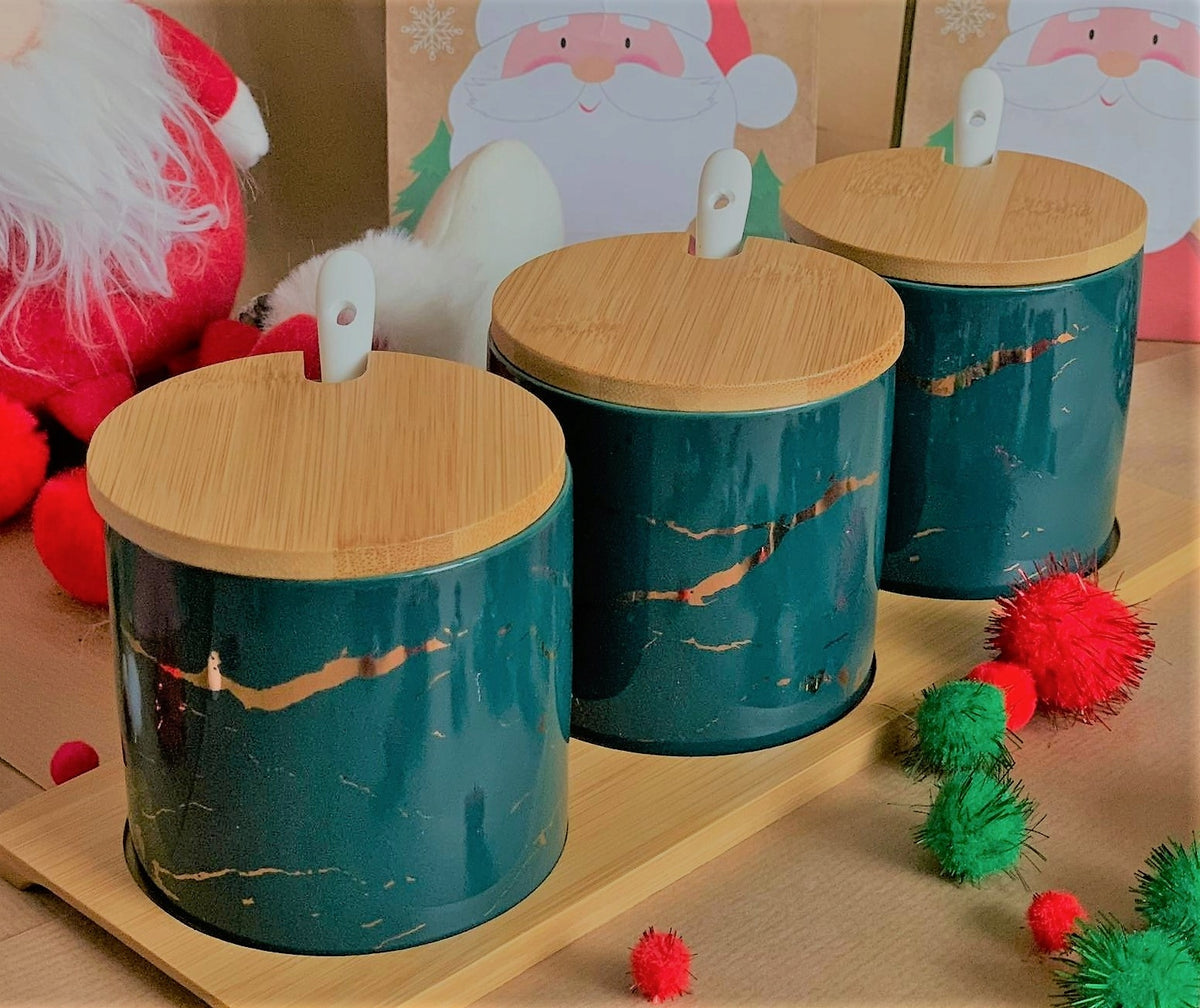 Set of containers confectionery BAMBOO MARBLE gift EAN (GTIN) 0089957725907