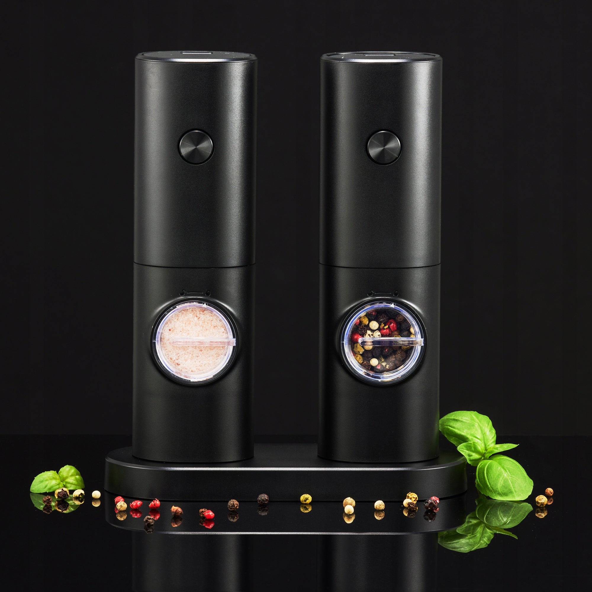 Set of electric grinders for salt and pepper Mellizo AMBITION 29224 Brand Ambition