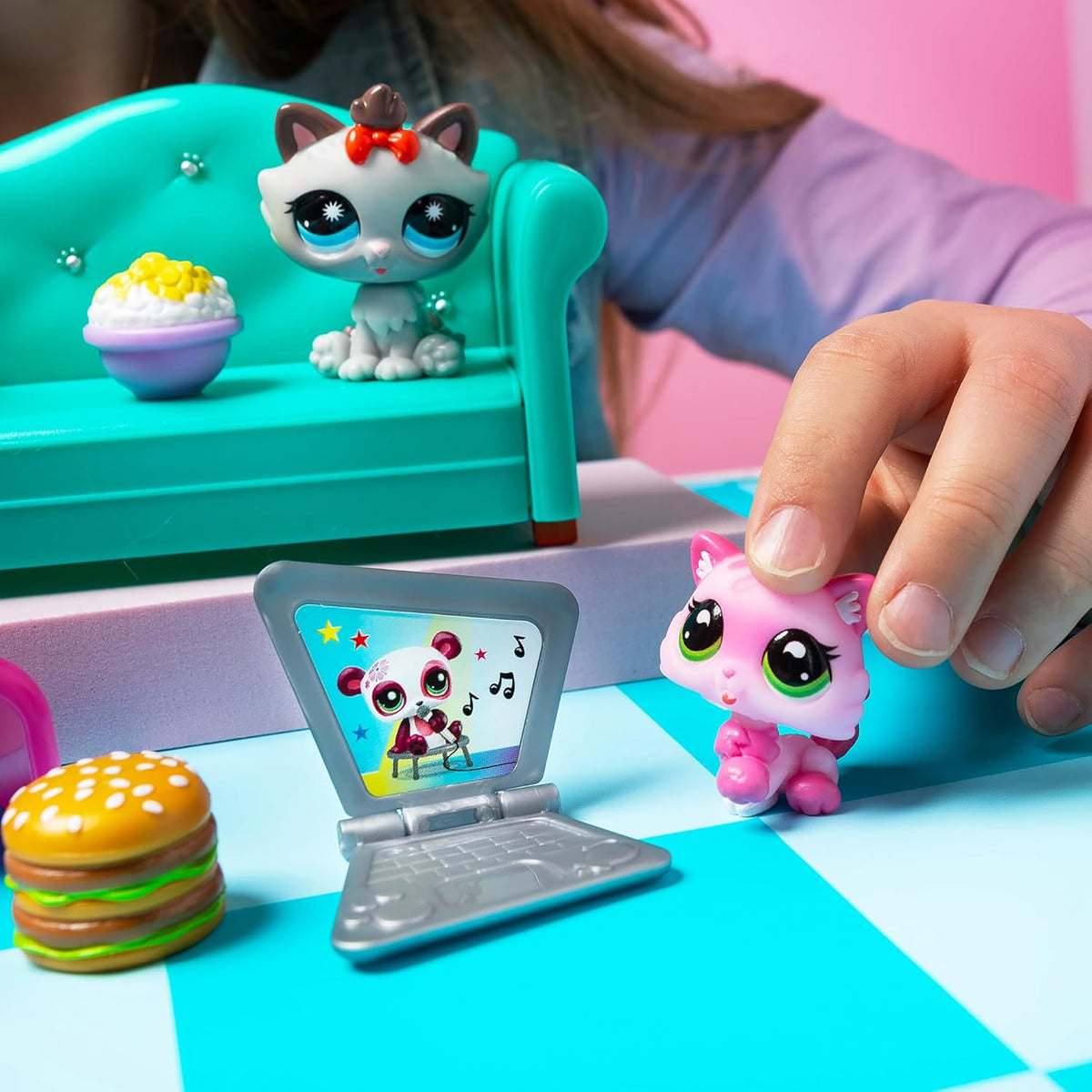 Set of figurines LITTLEST PET SHOP Afternoon tea LPS00636 Brand Hasbro