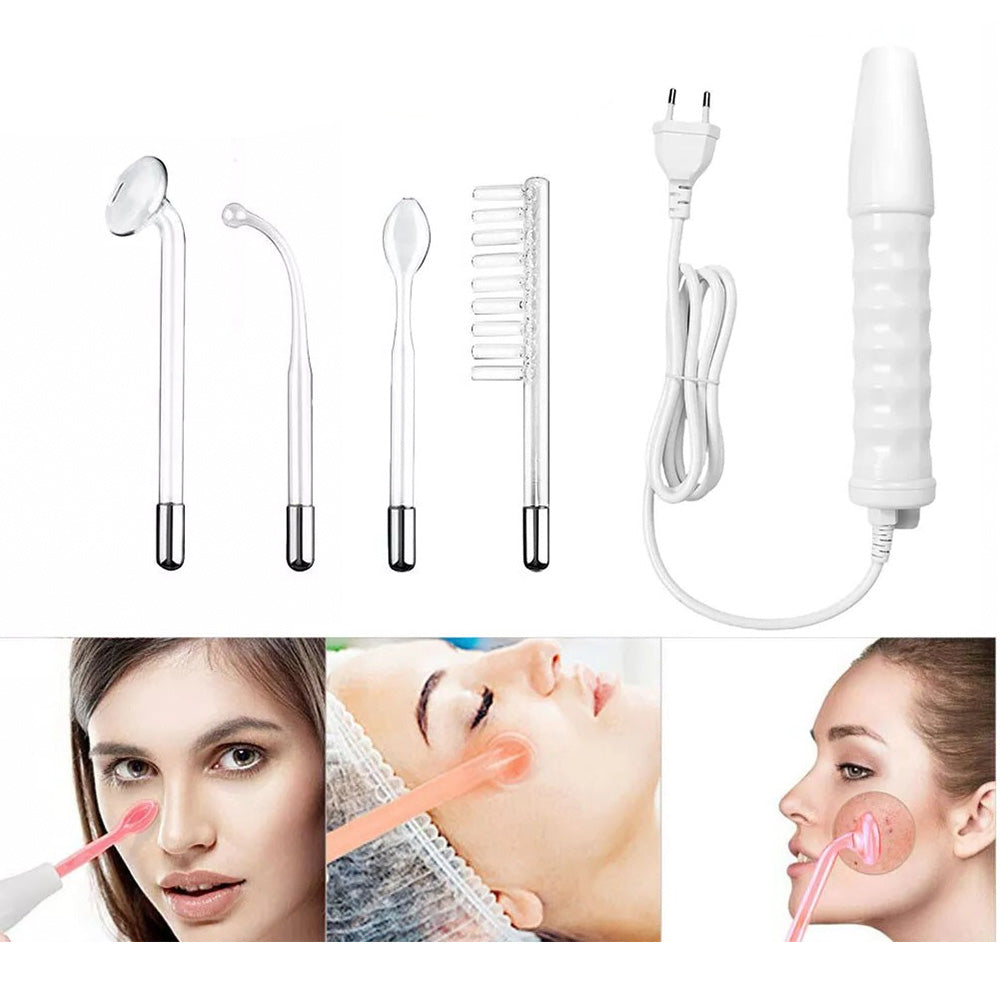 Set of five Beauty Instrument electrotherapy devices