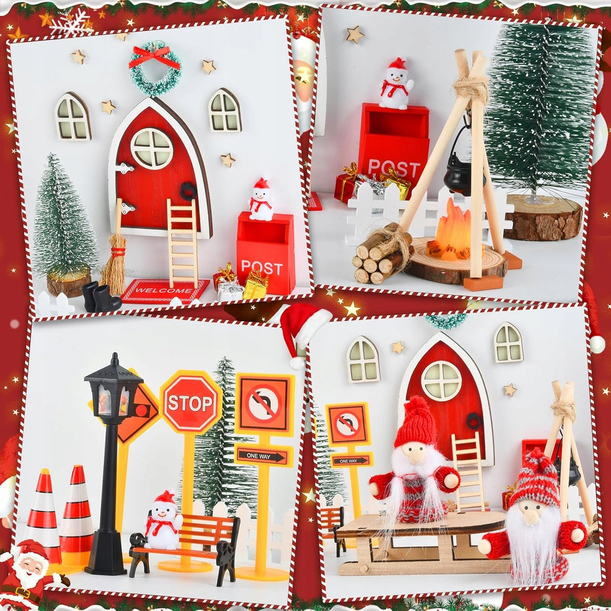 Set of gadgets for Elf 54 el. XXL Christmas DIY Kit Brand no brand