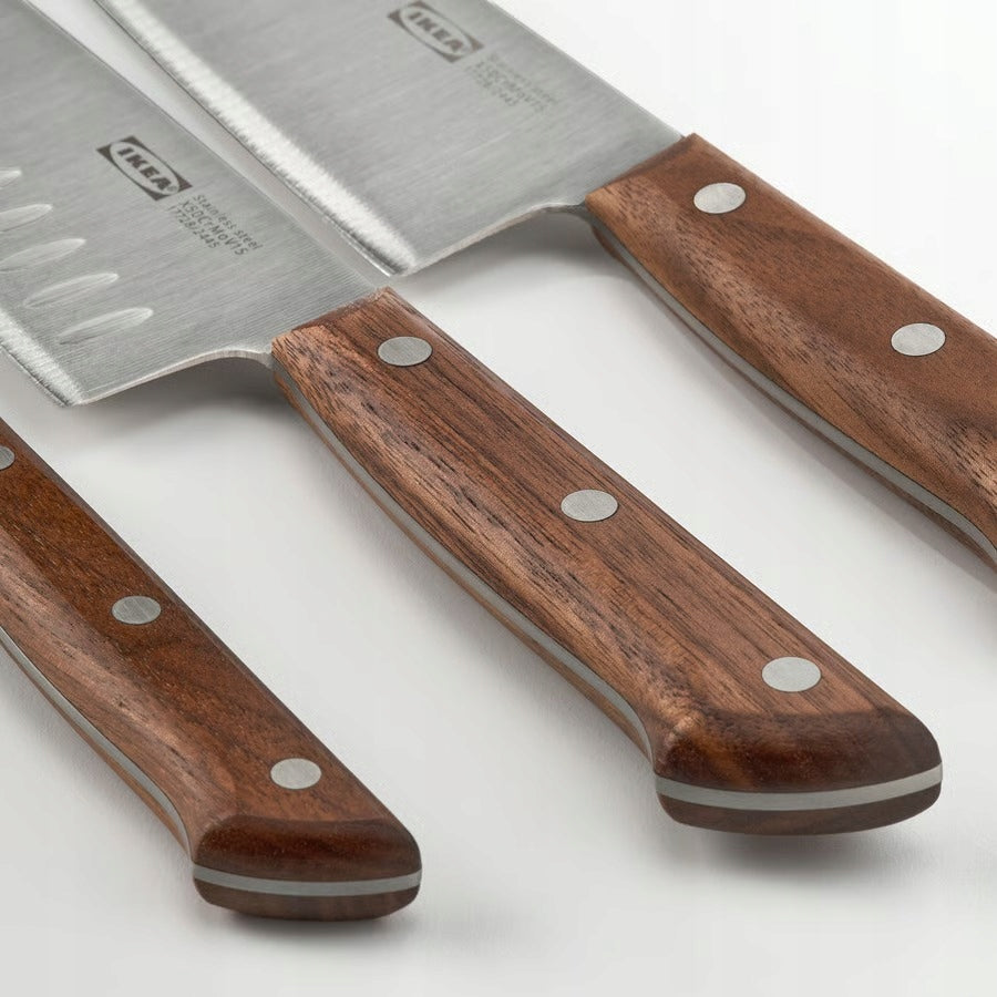 Set of knives IKEA VARDAGEN 3 pcs. Manufacturer code 006.024.78