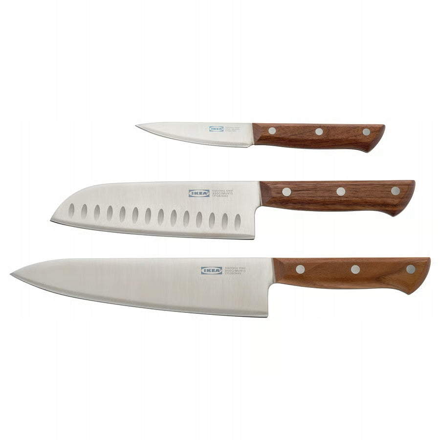 Set of knives IKEA VARDAGEN 3 pcs.