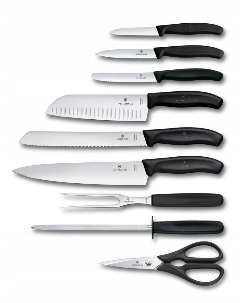 Set of knives in wooden block Victorinox Swiss Classic 6.7193.9 Packaging status original