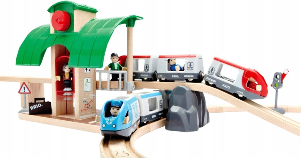 Set of large passenger trains Brio World Manufacturer code 0335125