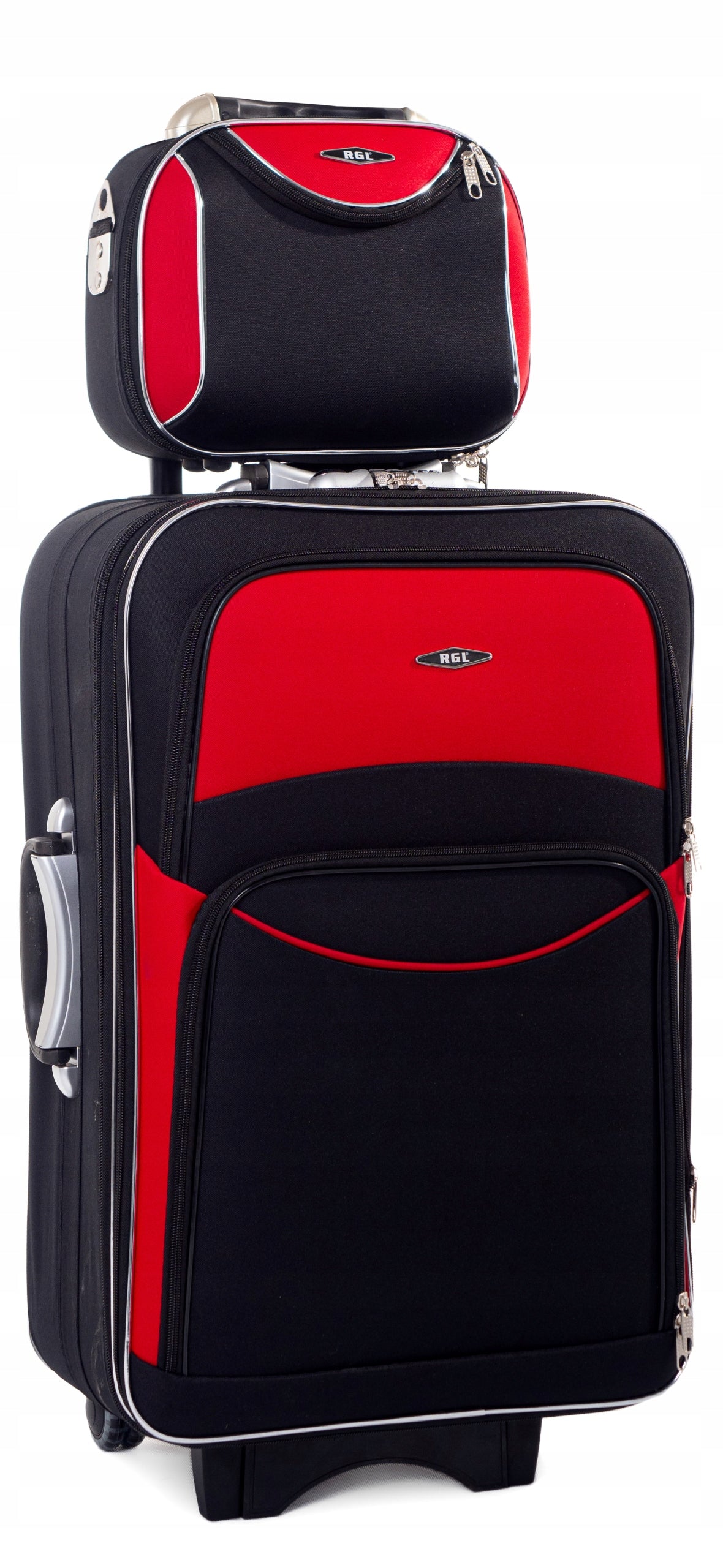Set of large travel suitcase XXL +case HAND LUGGAGE FREEBIE Width (longer edge) 53 cm