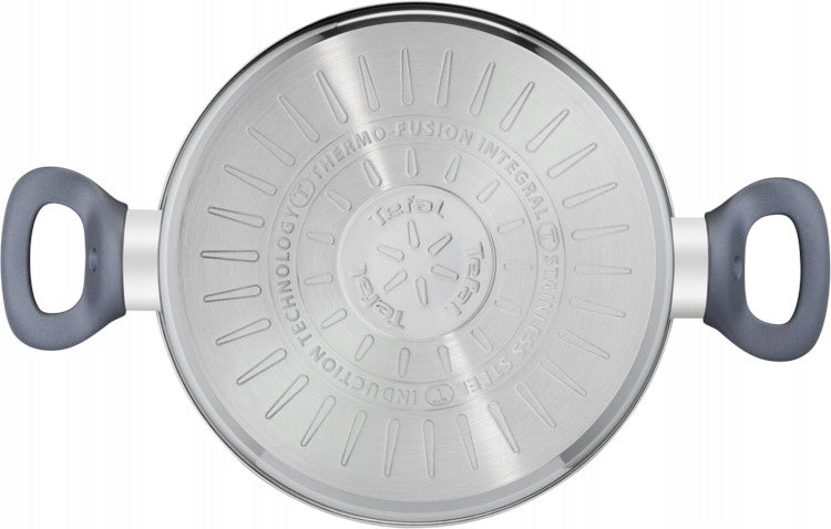 Set of lid pots TEFAL Daily Cook steel induction 10el G712SA55 Brand Tefal