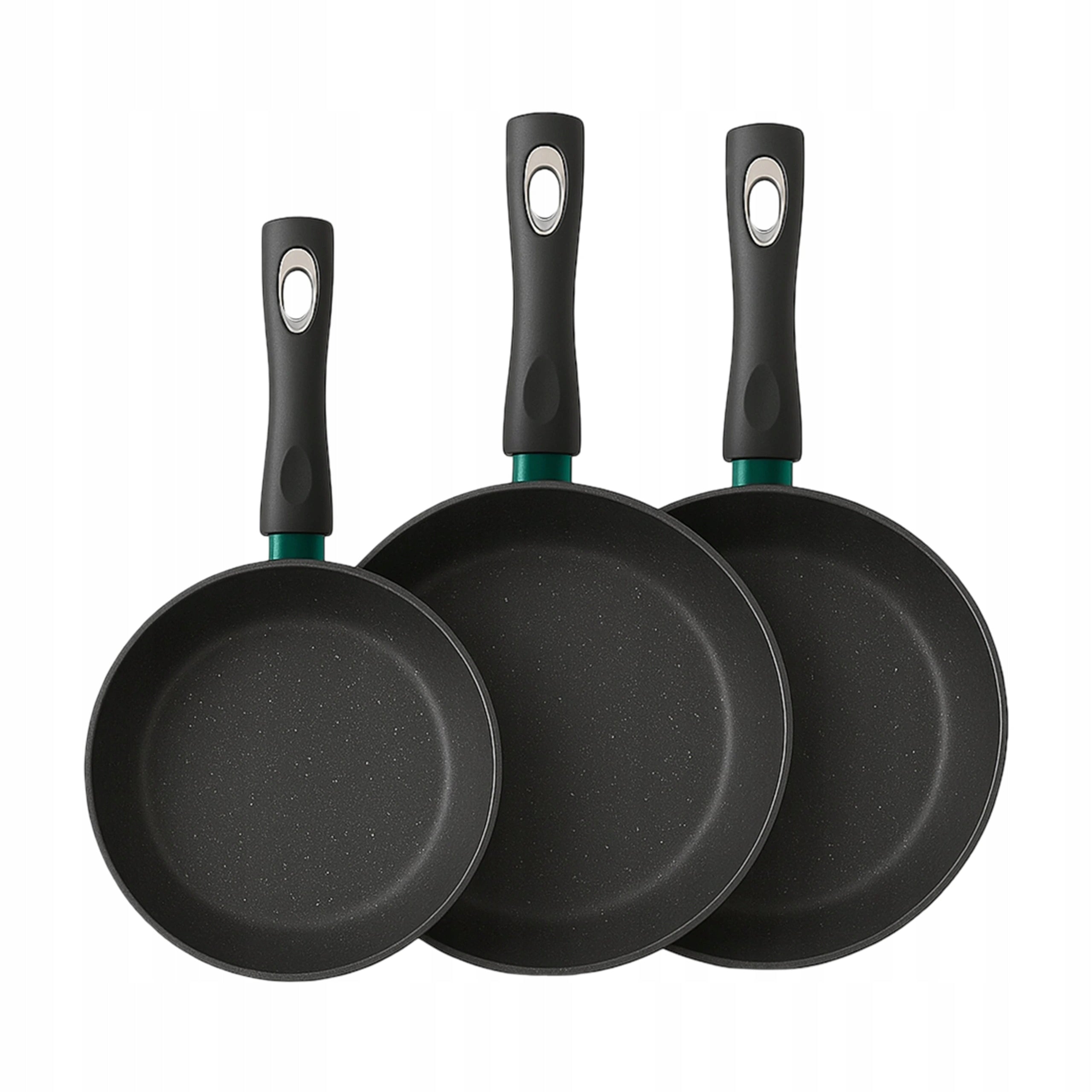 Set of pans 3 el. Edenberg 20/24/28 cm - Induction Gas, Non-stick, Brand Edenberg