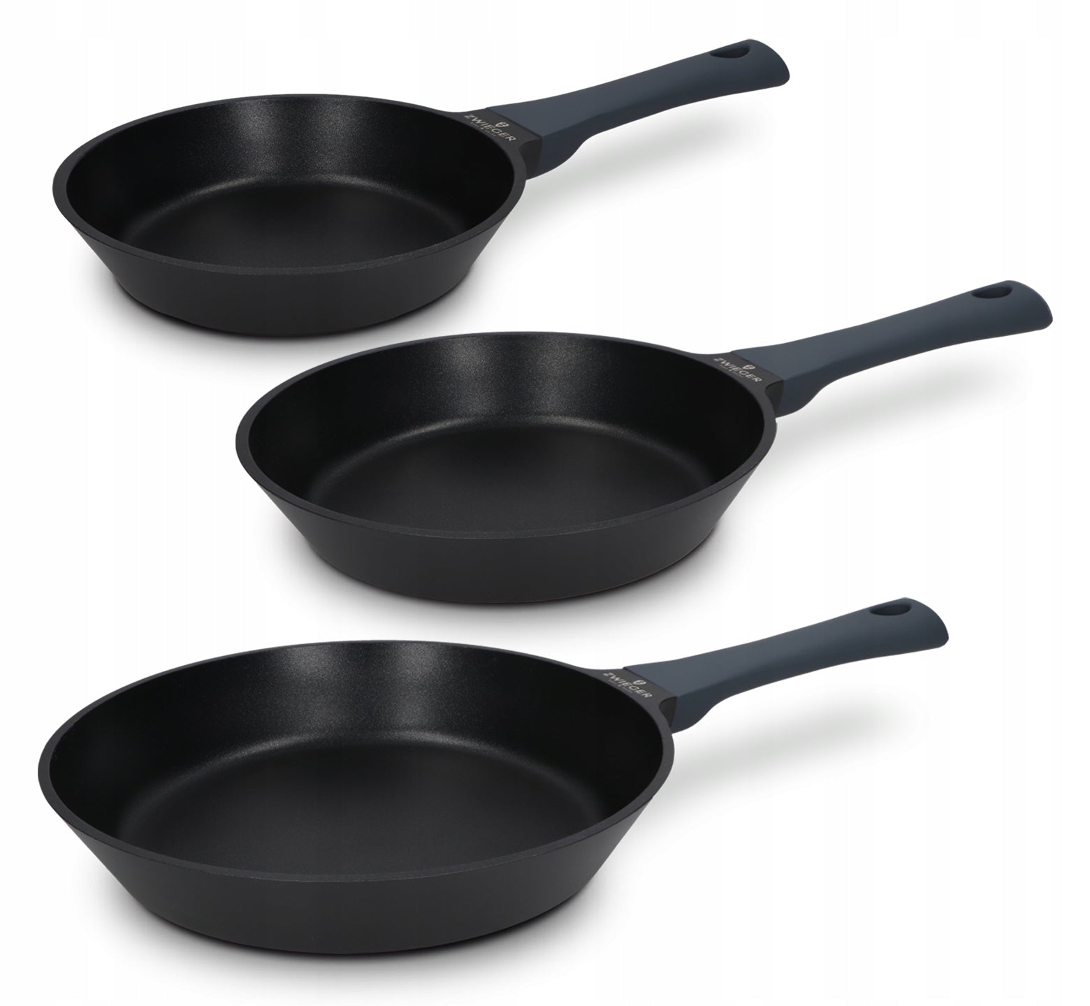 Set of pans 3 el. Obsidian Grey Zwieger