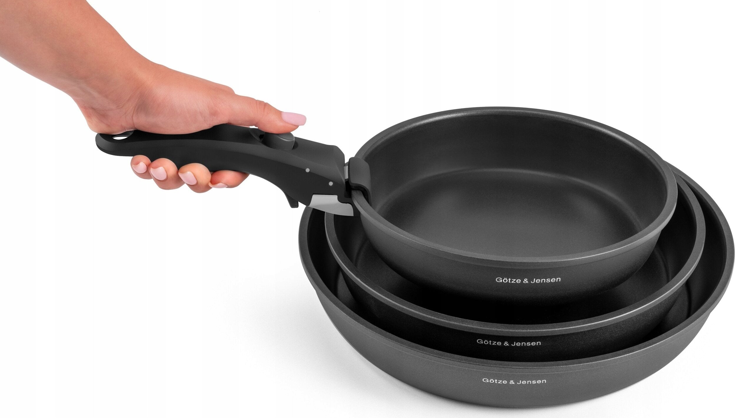 Set of pans GÖTZE & JENSEN Vienna FPS901 (4 pieces) Brand Götze & Jensen